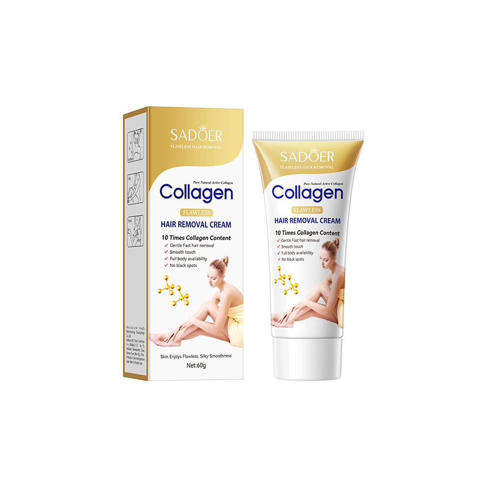 Cream Mild Hair Removal Sadoer Skin Rejuvenating Non-Irritating Armpit Hair Removal