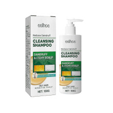 Revitalizing Dandruff Shampoo with Tea Tree Oil, Vitamin E & Ceramide Anti-Itch, Oil Control, Scalp Nourishment & Flake-Free Hair for Healthy, Vibran