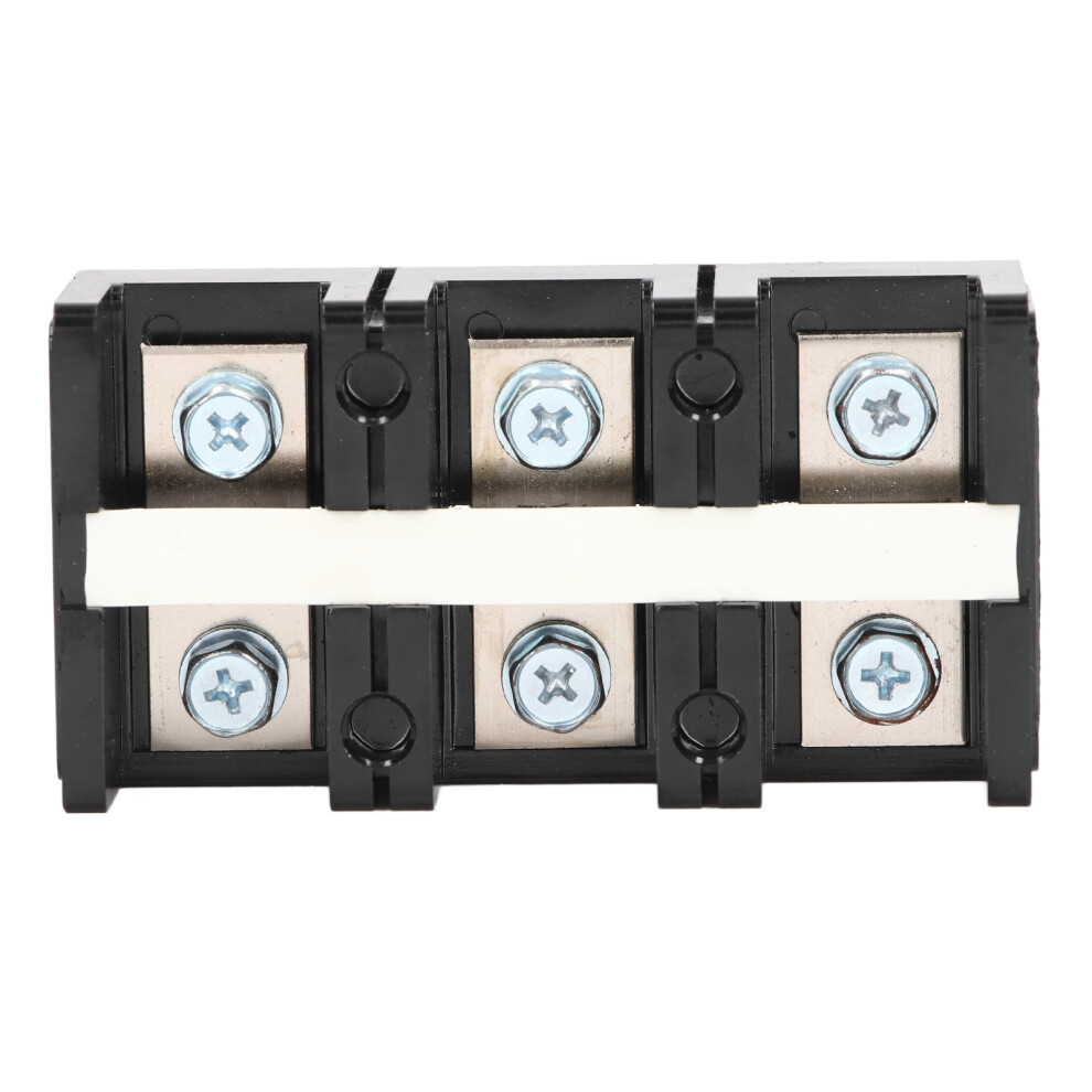 2 Row Terminal Block 600V 100A with Transparent
