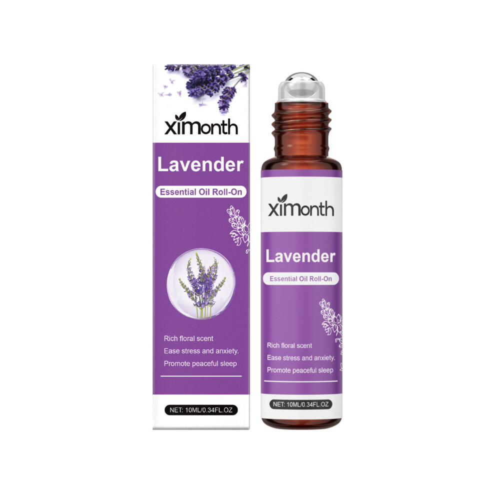 XIMONTH Body Care Essential Oil Lavender Extract Essential Oil Mild and Skin-Friendly Fragrance Roll-on Essential Oil