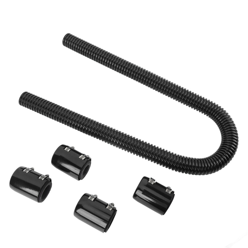 48-Inch Flexible Radiator Hose With Clamps 7444352088485