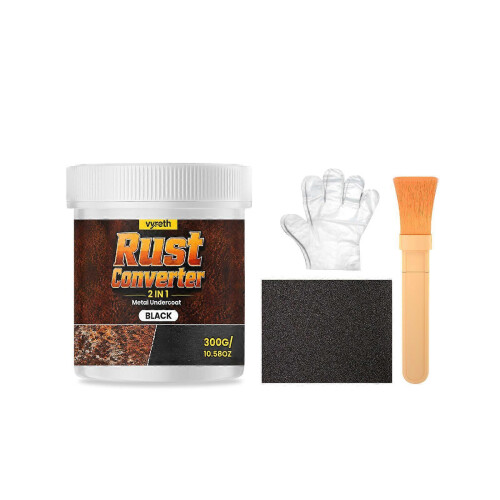 2 in 1 Rust converter, rust-free rust remover, rust converter, rust fixer, corrosion-resistant primer
