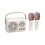 Portable Bluetooth Speaker with Microphone Set, Vintage Bluetooth Speaker with Home (White) 1
