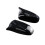 For X5 E70 X6 E71 2007-13 Side Wing Mirror Cover Caps Gloss Black Left+Right 1