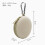 Bolsa pequena de silicone para auriculares e moedas, para pendurar, guardar cabos e pequenos objetos 1
