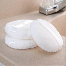 Large Loose powder Puff, 4.3'' XXL Body Puff with Ribbon (10PCS)