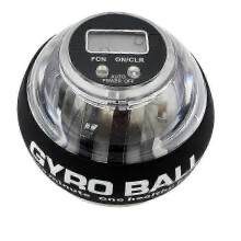 Torque Ball with Counter - Self-Starting Wrist Power Gyro Ball, Grip Strength Trainer with Auto-Start LED Lights