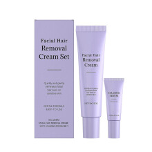 Amz Facial Hair Removal Set Gently Care for Daily Facial Cleansing, Making The Skin Delicate, Moisturized And Smooth. Facial Hair Removal Cream
