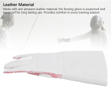 Leather Fencing Glove, Right Hand, Size S