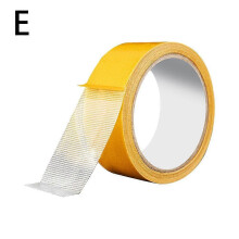 (5cm*5m/1pcs) 5m Fabric Tape Multifunctional Double Sided Tape Clear Tape Grid Super