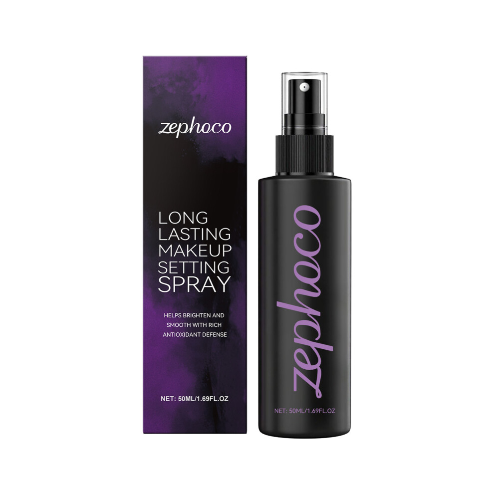 Light Zephoco Waterproof Makeup Setting Spray Naturally And Oil-Controlling Matte Moisturizing And Refreshing Makeup Setting Spray