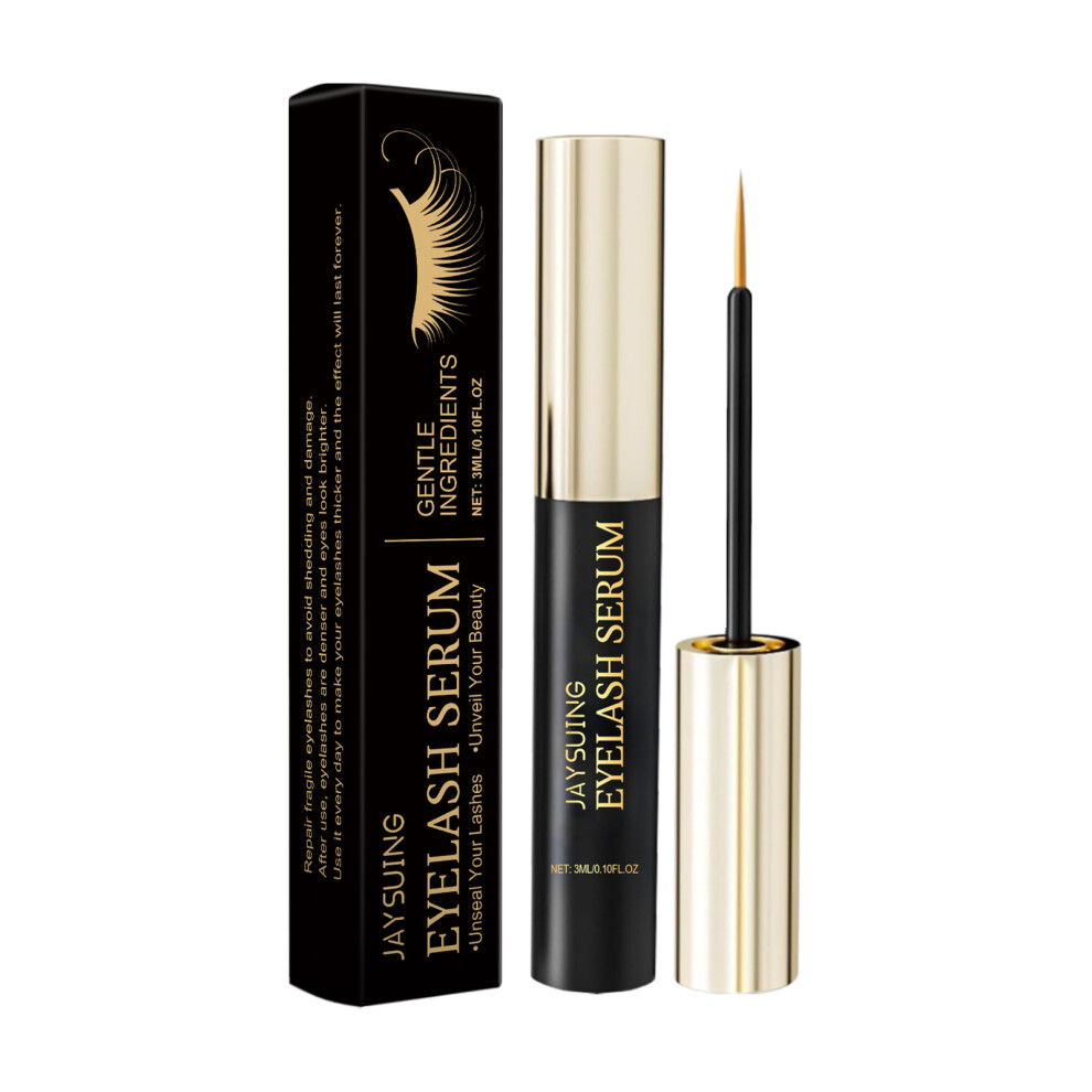 JAYSUING Mascara Black, shiny, thick and curling, gentle, daily, natural, non-smudged mascara