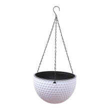Self Watering Hanging Planter Basket, Compatible with Hydroponic Garden Flower Pot Set for Home, Porch, or Balcony