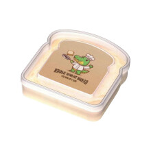 Sandwich Containers, Sandwich Box Food Storage Toast Shape Holder Plastic for Lunch, Sandwich Keeper for Adults Prep Microwave