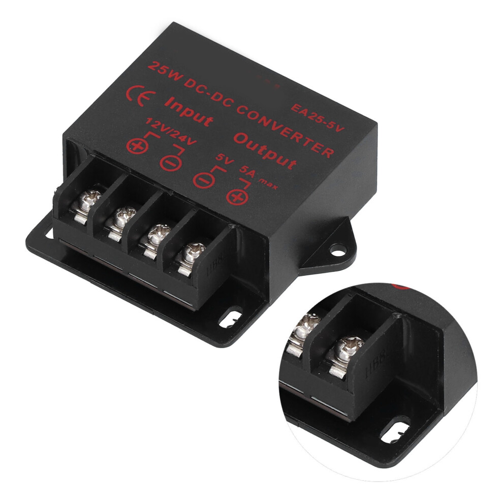 DC-DC Step Down 12V 24V to 5V 5A Supply