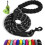 Rope Dog Leash 6 FT with Comfortable Padded Handle, Highly Reflective Threads Dog Leash 1