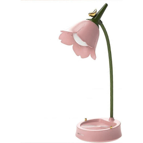LED Desk Lamp Cordless Table Light Adjustable Gooseneck Dimmable Touch Rechargeable Battery Eye-Caring