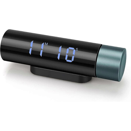 Magnetic Kitchen Timer, HD LED Digital Timer Countdown Stopwatch, Easy Convenient Rotating Knob Desi