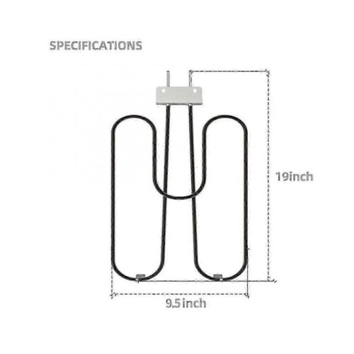 Weber Q240 Q2400 Grill Heating Element Replacement 230V 2200W Part 1