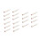 Poultry Roasted Chicken Thermometer, 20pcs Disposable Temperature Meter for Cooking 1