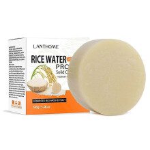 Rice Water Shampoo Soap Hair Growth Moisturizing Anti Hair Loss