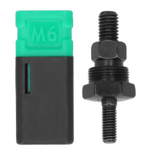 Manual Hand Operated Rivet Gun Tool Head with Threaded Mandrel, M6 Alloy Steel Tip