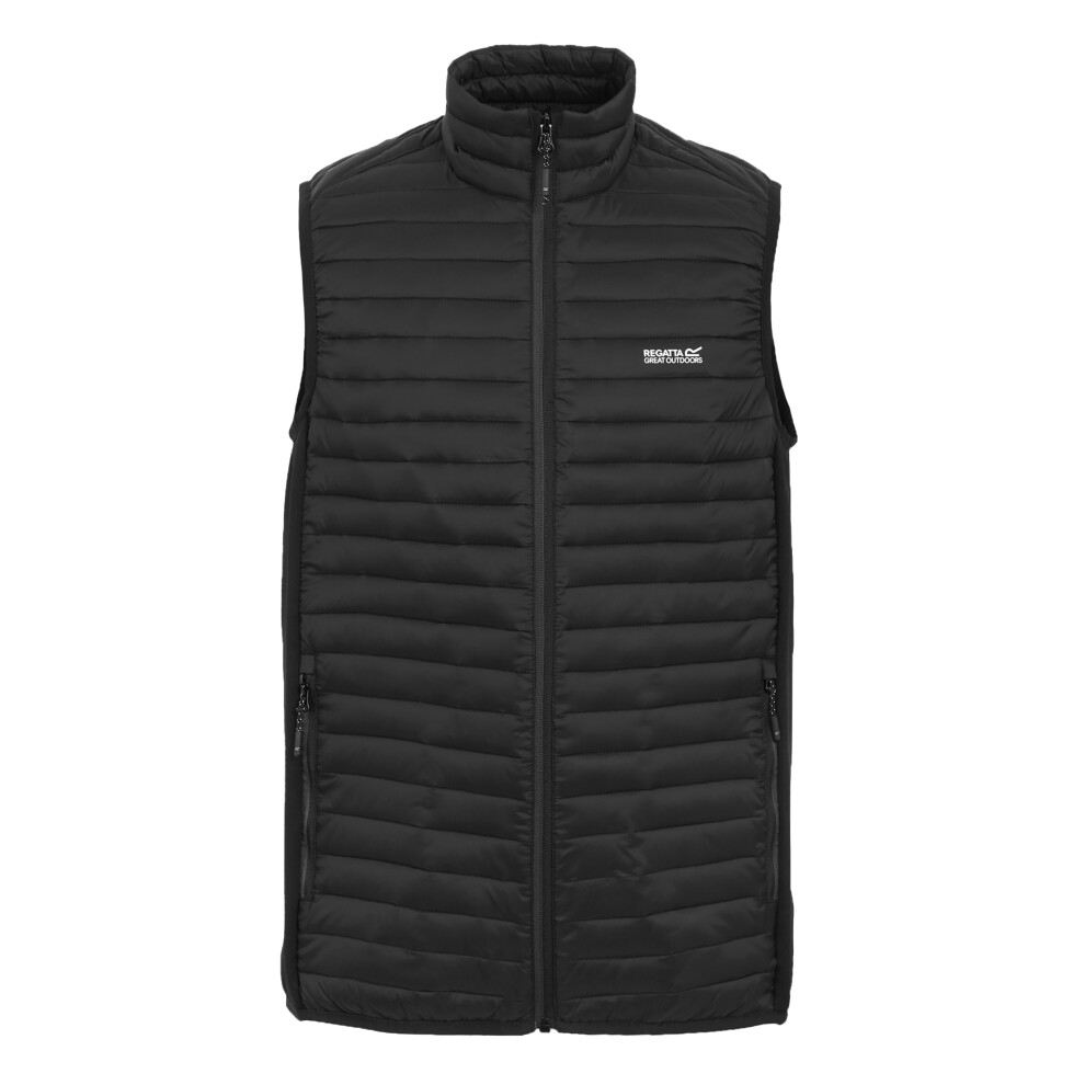 Regatta Men's Black Andreson Hybrid Water-Repellent Bodywarmer in Size XL, Sports Direct - Image 2