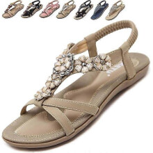 Flat Sandals Women Summer Casual Comfortable Beach Shoes