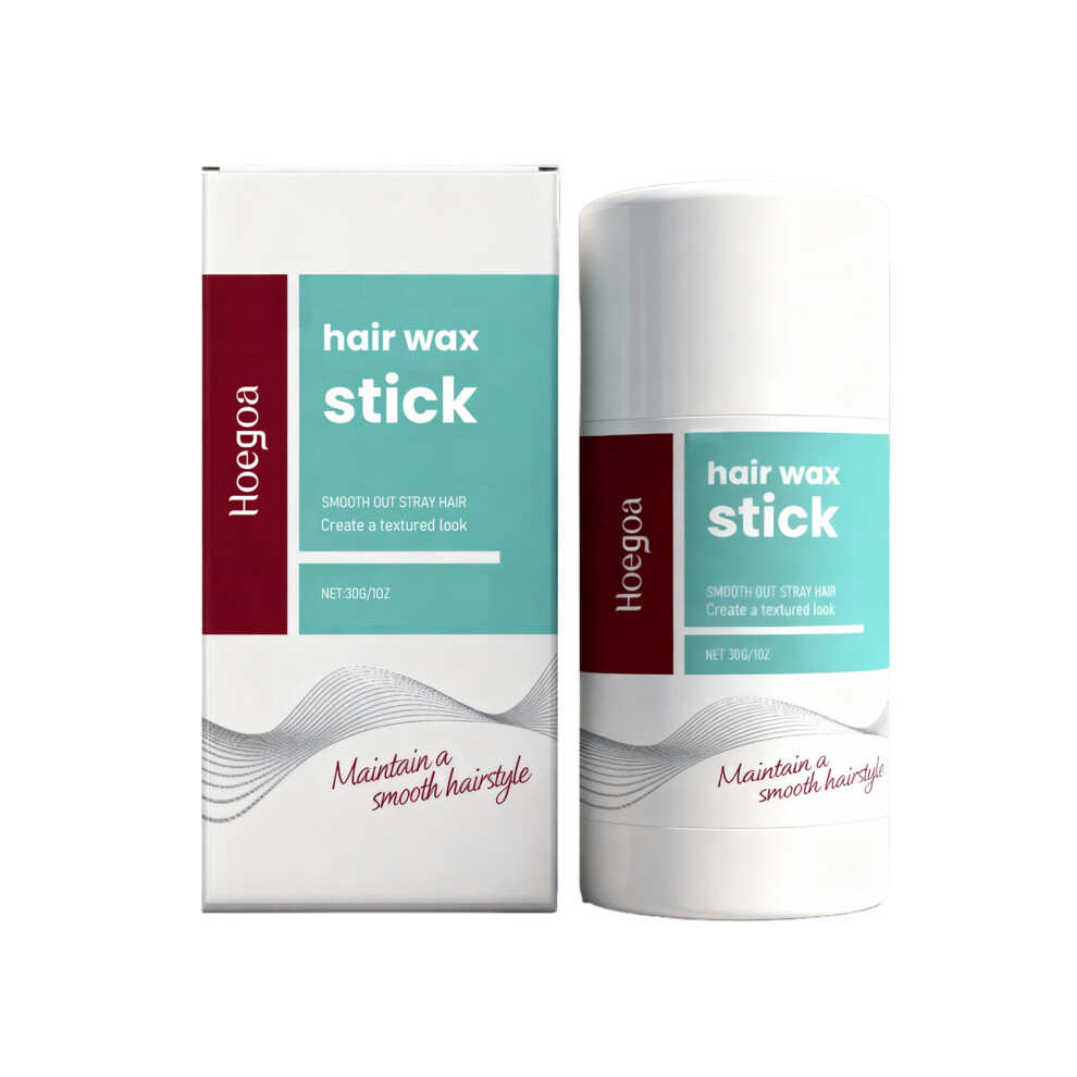 Matte styling hair wax stick, mild, lightweight, non-sticky, matte, natural styling for shiny hairstyles