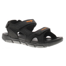 (Black, 11 (Adults')) Wrangler Mens Walking Sandals Buster black UK Size