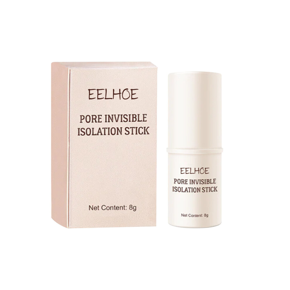 EELHOE pore isolation stick, skin color concealer, waterproof, sweatproof, silky and does not remove makeup