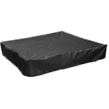 Waterproof Sandpit Cover with Drawstring - 120 x 120 cm Square, Dustproof for Sandpit Play