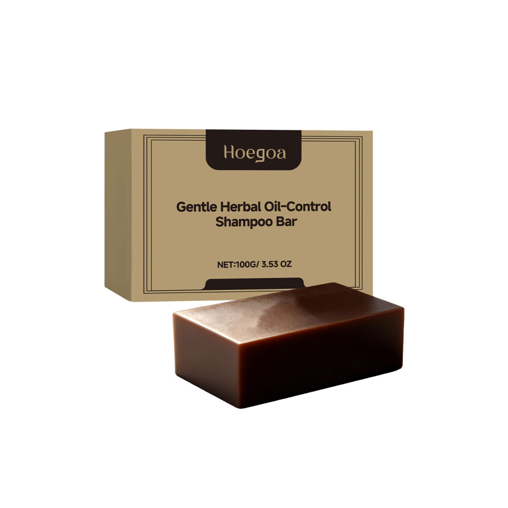 Herbal Oil Control Shampoo Soap Careful Hair Cleansing Hair Smooth Shine Naturally Fluffy Shampoo Soap