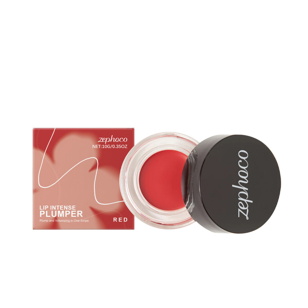 Red Lip Plumping Balm Mild And Non-Greasy Hydrating Glass Plump Lip Balm
