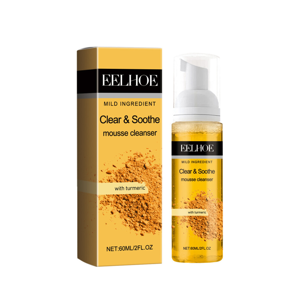 EELHOE Cleansing Mousse Cleansing Foam Gentle Cleansing Skin Pore Care Solution Mousse Cleanser