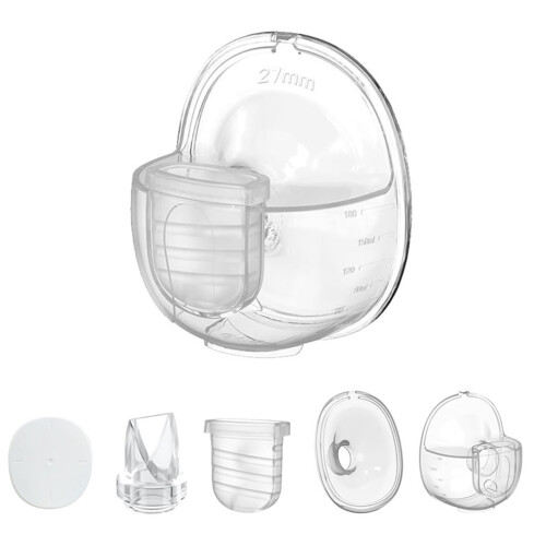5 in 1 Design Breast Pump Accessory Set Includes 24mm/27mm-27MM