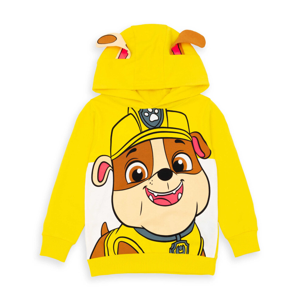Paw Patrol (4-5 Years) Hoodie (Boys ) Yellow