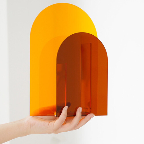 Office Desk Acrylic Vase Ornament