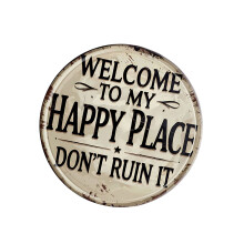 Handcrafted Retro Coffee Sign Metal Plaque For Wall Display-184