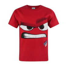 Disney Inside Out Short Sleeved T-Shirt (Boys Red)