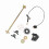 850mm Rear Live Axle Kit for 50 70 90cc ATVs 1