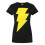 DC Comics (Medium) DC Comics Shazam Short Sleeved T-Shirt (Womens Black) 1