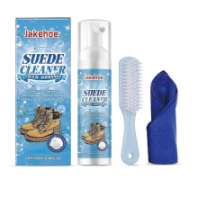 Premium Suede Cleaner Kit - Powerful Stain Remover for Leather, Canvas & Suede Shoes | Gentle, Easy to Use with Rich Foam for Deep Cleaning & Natural
