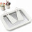 (White) Ice Cream Maker, Instant Ice Cream Roller Pan, With 2 Spatulas, Diy Ice Cream Tw 1