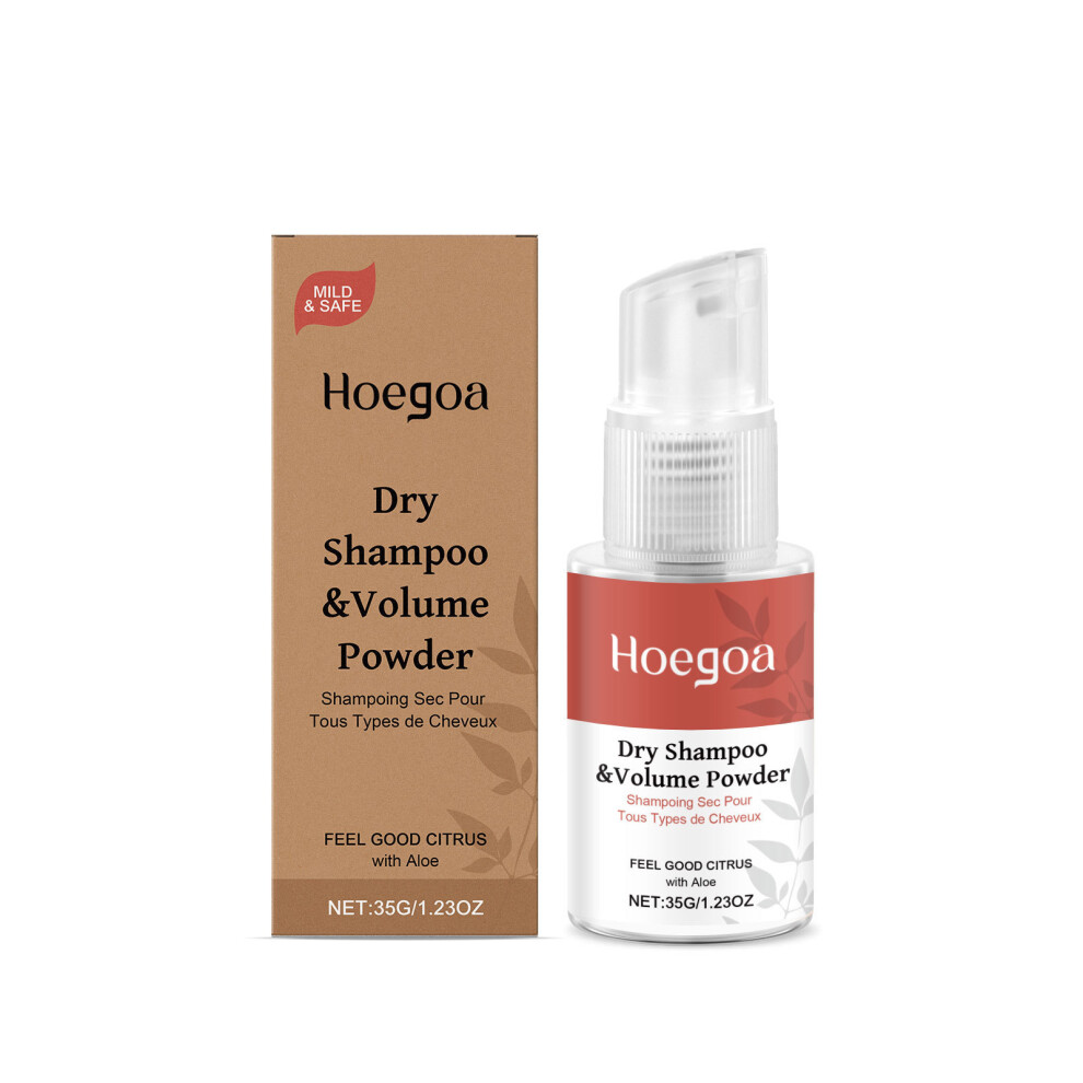 HOEGOA no-wash dry hair spray, gentle care for frizzy and fluffy hair, care for dry hair