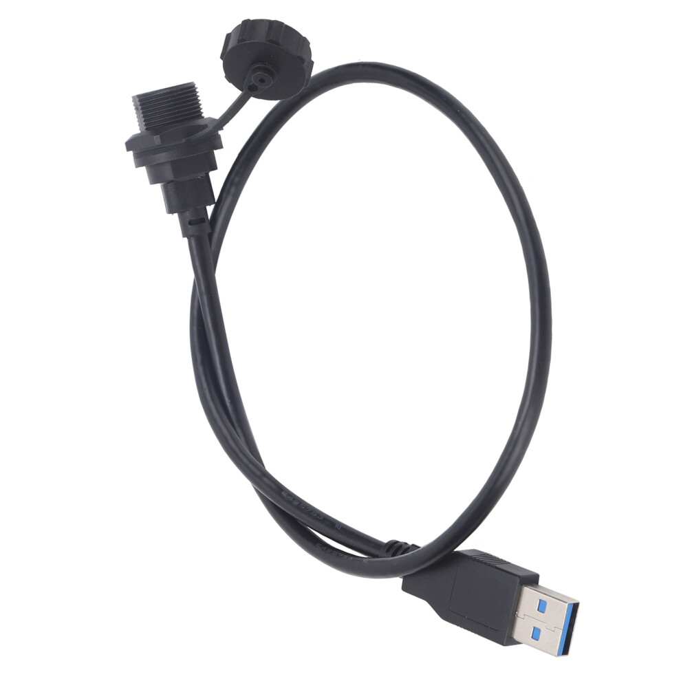 Thread Lock Usb C Female Waterproof Connector Ip67 7444352090402