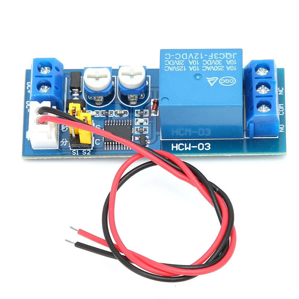 Multifunction Time Delay Relay DC12V Resin