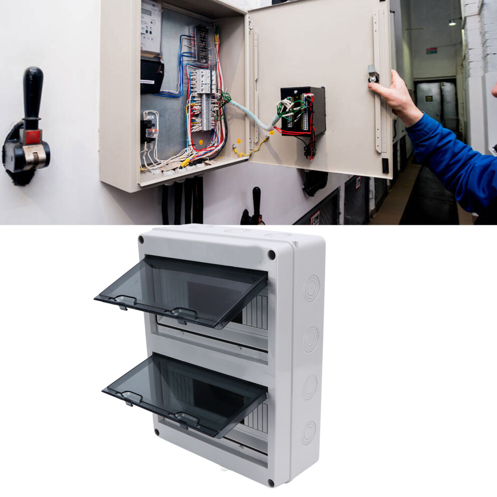 IP65 Plastic Distribution Box 24 Way