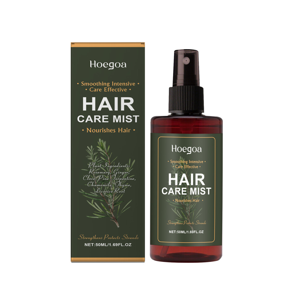 Herbal hair care spray Nourishes hair, smooth and manageable Daily care scalp hair care spray