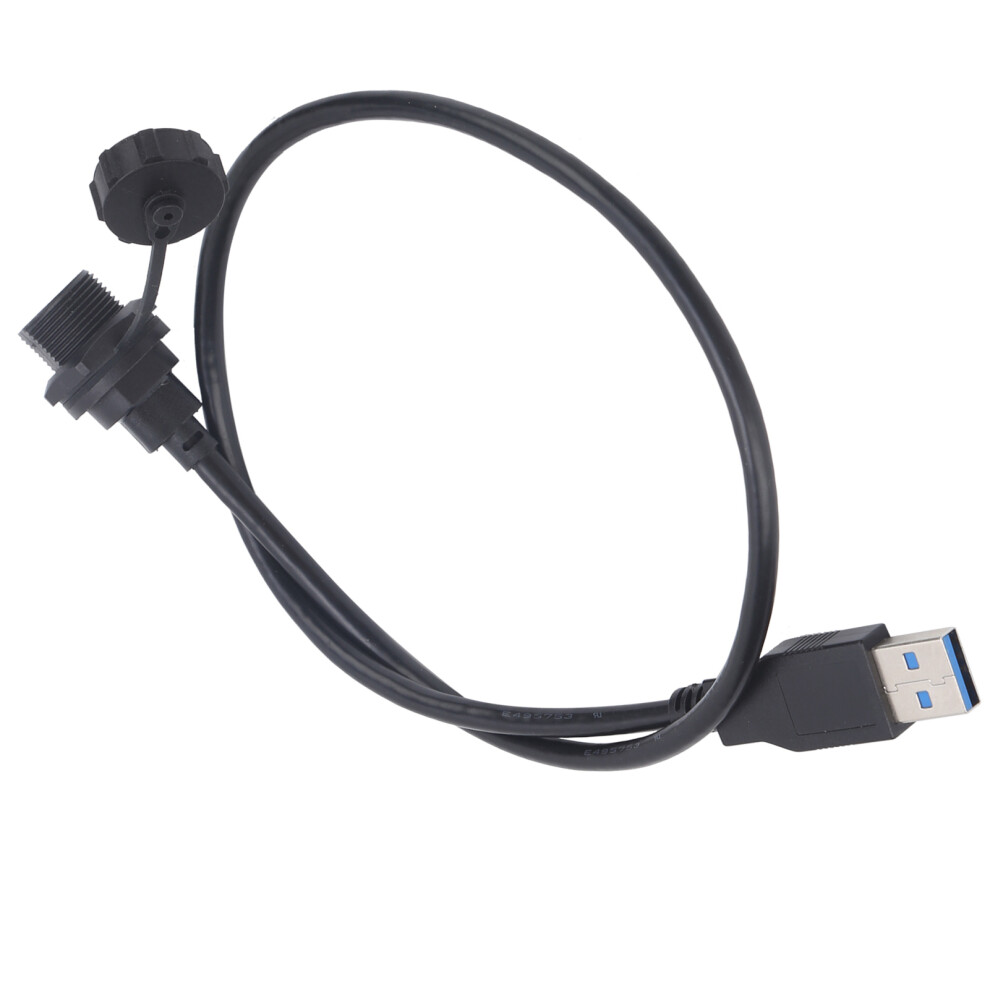 Panel Mount USB C Connector IP67 Thread Lock